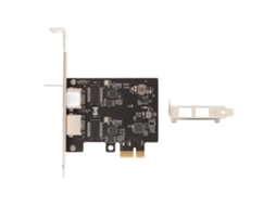 Placa de Rede Pcie LAXISCREED 2 Portas 2500m/1000m