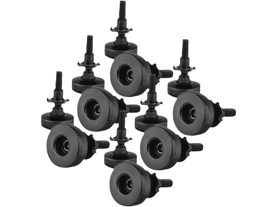 Sewacc Conjunto De 12 Pés Niveladores Ajustáveis Para Móveis, Resistentes E Com Rosca, Para Mesas, Cadeiras, Armários E