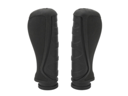 Capinha Mali de Manopla de Scooter Anti Derrapante Borracha Preto 2pcs