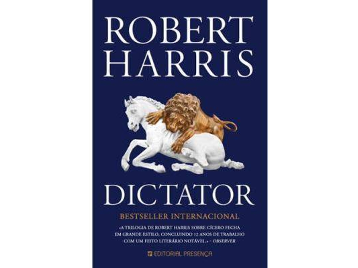 Livro Dictator de Robert Harris (Português)