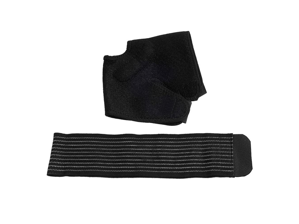 Suporte Ajustável Para Tornozelo Bandagem De Compressão Protetora Esportiva, Respirável E Preta Slowmoose