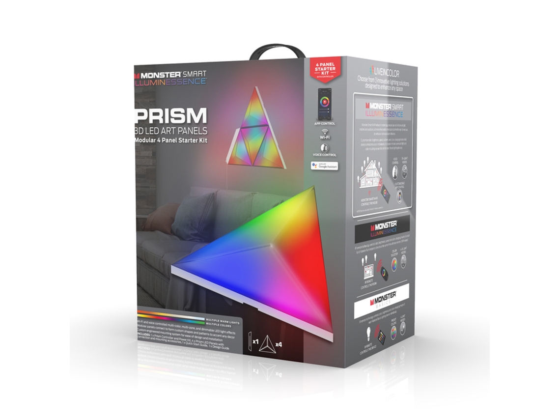 Led Illuninessence Smart Prism 3D Led Panel Monster