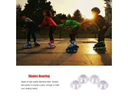 15 Peças Bujes Separadores De Rolamentos Para Patins Rodas Sapatos Peças De Patinação