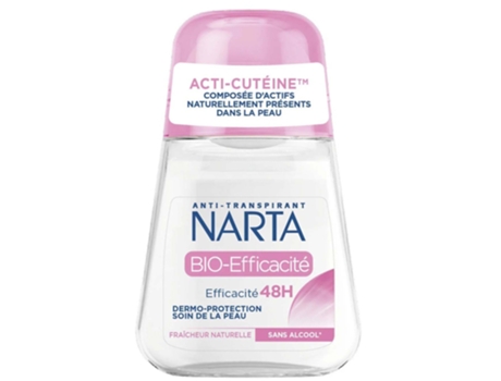Antitranspirante Bio Eficiencia Frescor Natural 50ml Narta