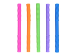 5pcs Palitos De Dentição De Silicone Macio Para Bebê Tubos De Dentição Brinquedos Estilo 1