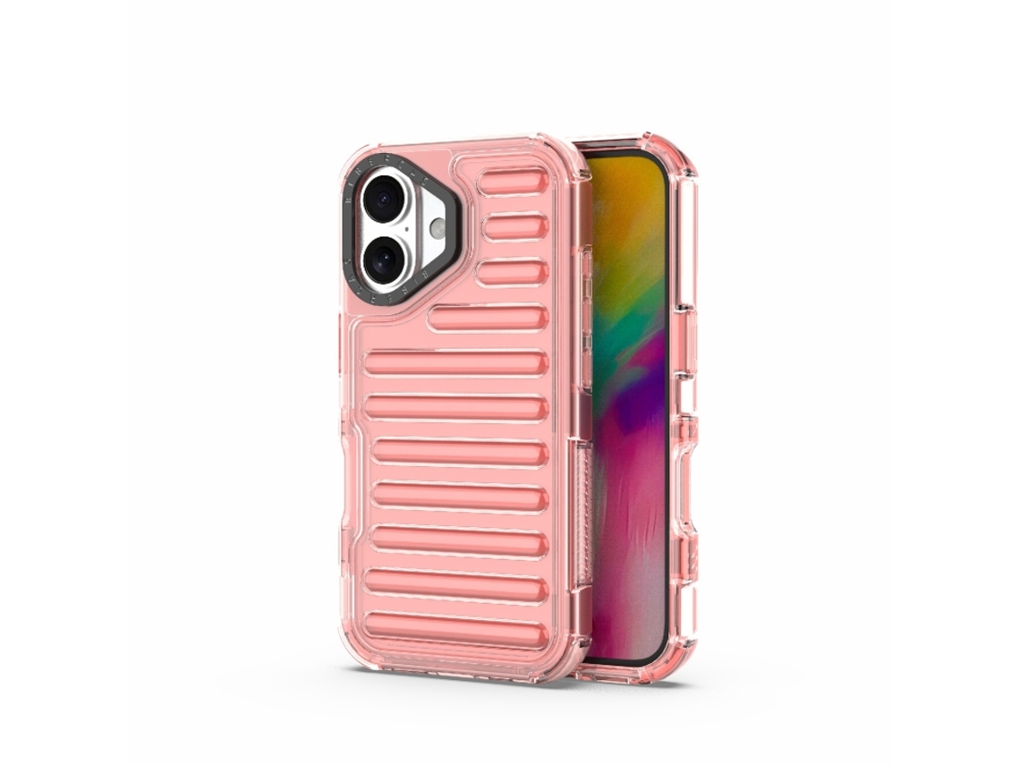 Capa Híbrida Pc Tpu De Alta Transparência Para Iphone 16 - Airbag