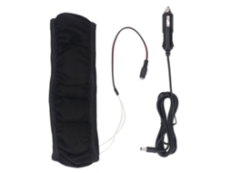 Aetheria capa Aquecida para Volante de Carro Universal Nylon 38cm Antiderrapante Aquecimento Rápido