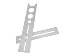 Localizador De Furos Para Azulejos De 400 Mm, Ferramenta Portátil De Medição Precisa De Aço Inoxidável Universal Para Perfurar Mármore E Cerâmica