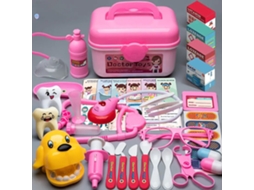Conjunto De Dramatização De Médico Para Crianças Caixa De Ferramentas Médicas Divertida Com Estetoscópio Jogos Para Meninos E Meninas Brinquedos Prese