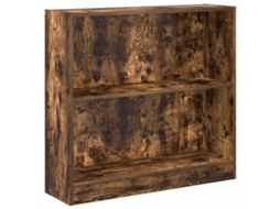 Bookcase, Bookcases Vidaxl Marrom Madeira Processada (n/a)
