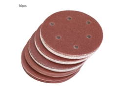 50 Piezas Discos De Lija Redondos 125mm 40-800 Grit Para Lijar Pulir Y Esmerilar
