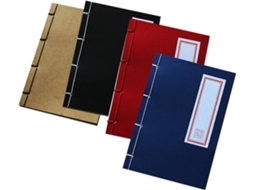 Conjunto De 4 Cadernos Vintage Capa Dura Com Páginas Em Branco Para Escola E Escritório, Estilo
