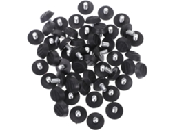 Conjunto De 100-niveladores Ajustáveis Para Móveis, Pés De Mesa Com Parafuso E Base Três Linhas Para Ajuste Altura