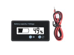 Monitor Mali de Capacidade de Bateria Lcd à Prova D'água 12 84v