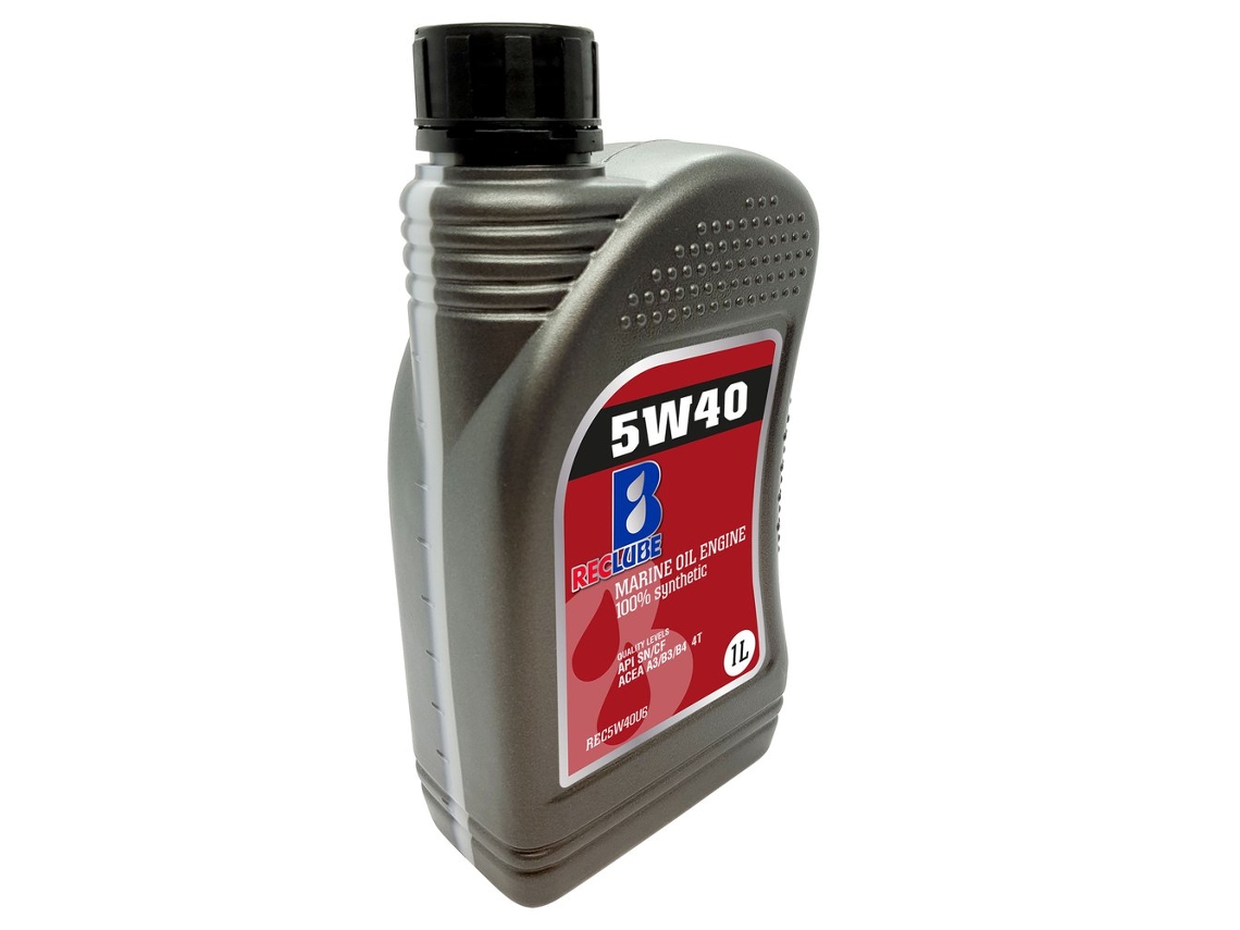 Óleo Sintético 5W40 1L 6 Unidades Transparentereclube