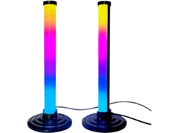 Barra De Luz Luminária Ambiente Com Sincronização De Música Retroiluminação Controlada Por Voz Gokoco
