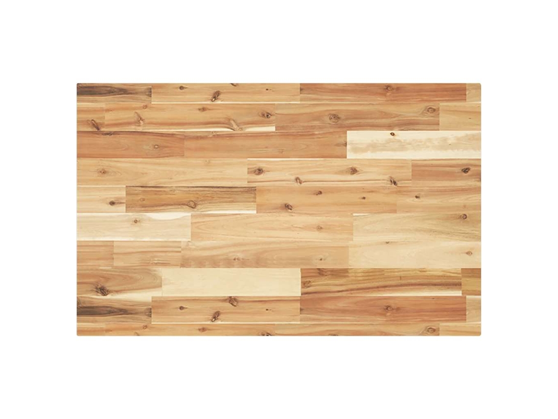 Vidaxl Tampo P/ Móvel De Wc 120x50x4cm Acácia Maciça Acabamento A Óleo