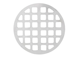 Grelha de coleta em aço inox para piscina S/MARCA