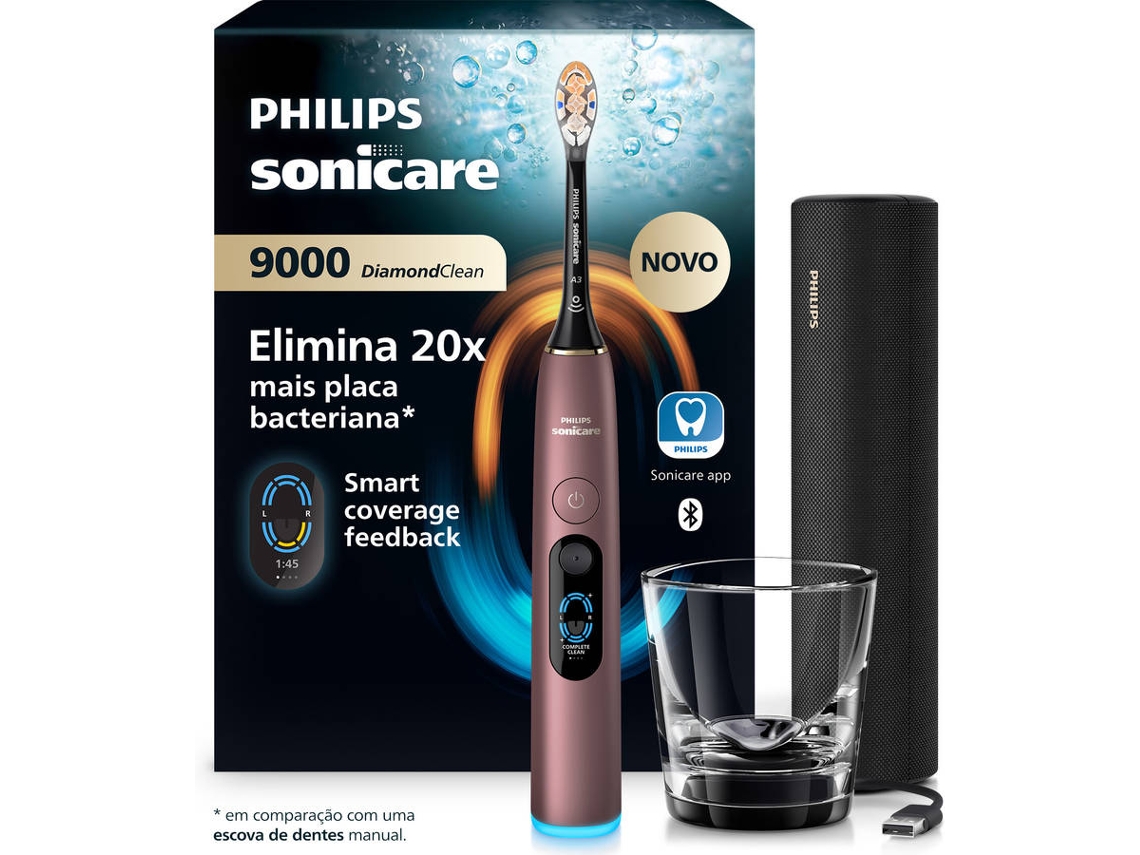 Escova de Dentes Elétrica PHILIPS Serie 9000 HX9213/15