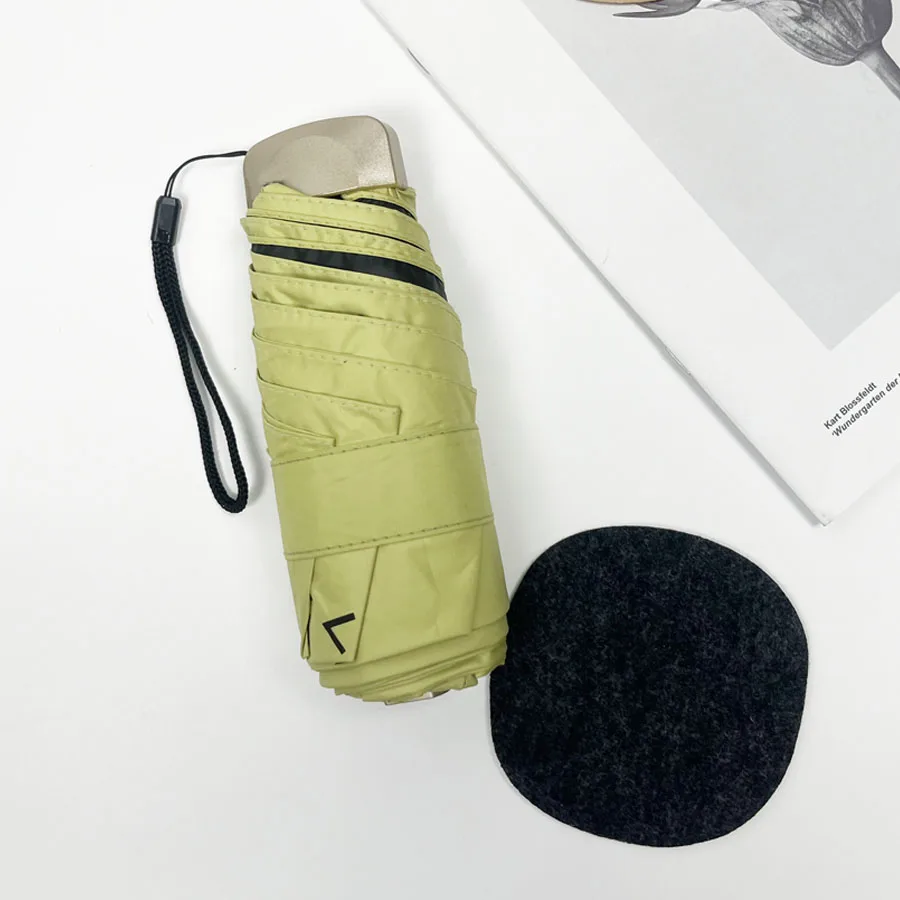 (verde, 6k) Mini Guarda-sol Para Exterior, Proteção Uv, Ultraleve
