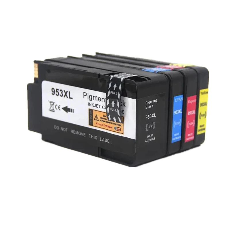1 Conjunto de Tinteiros 953 953xl para Impressoras Hp 7740, 7720, 7730, 8210, 8218, 8710, 8715, 8718, 8719, 8720, 8725, 8728, 8730 e 8740. MDUG
