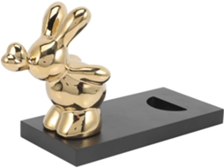 Suporte Individual Para Garrafas Com Design De Coelho, Adega Decorativa E Moderna Para Exibição De G Gokoco