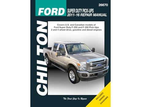 Livro Ford SuperDuty Pickups de Chilton (Inglês)