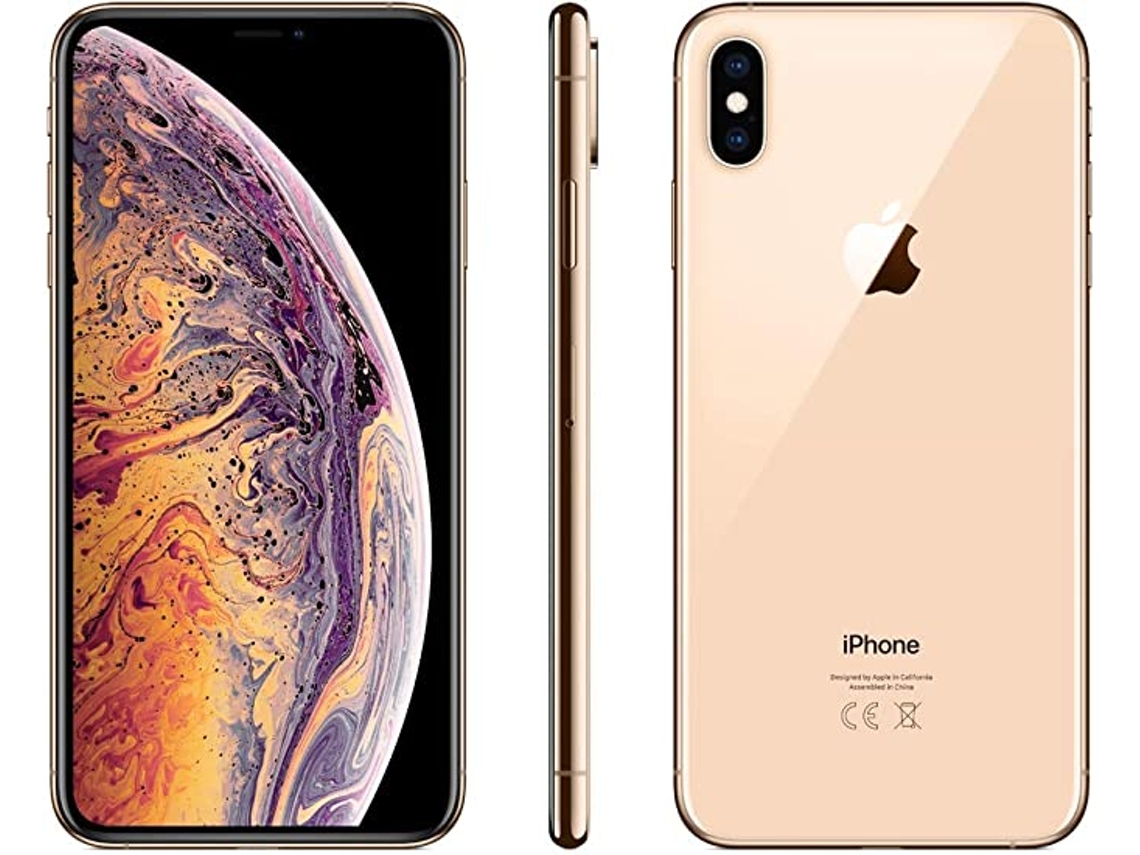 iPhone XS Max APPLE (Recondicionado Como Novo - 4 GB - 256 GB - Dourado)