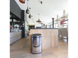 Caixote do Lixo KITCHEN MOVE (Outlet Caixa Aberta - Cinzento - Aço Inoxidável - 48 L)