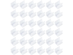 200 Unidades De Prendedores Caneta Adesivos Plástico Para Lápis, Ideais Para Material Escolar E De Escritório Perfeitos
