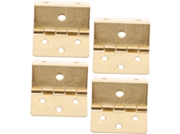 Conjunto De 4 Triplas Vintage Em Metal, Para Portas Caixas Joias E