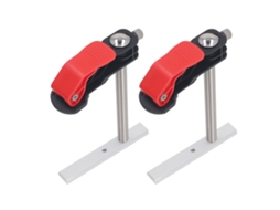 2pcs Pinça de Fixação Rápida de Aço Inox para Bancada de Carpintaria