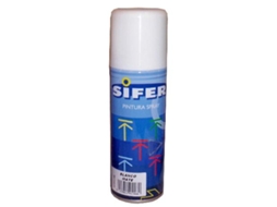 Sifer pintura spray esmalte sintetico  200ml blanco mate