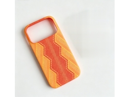 Capa Protetora Magnética Em Fibra De Carbono Kevlar Para Iphone 17 Pro, Com Design Fosco Semiaberto.