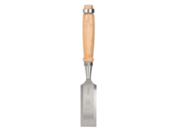 Ferramenta de Carpintaria Chisel Plano com Alça de Madeira, Liga de Aço Cr V, Durável, 32mm, Accessório Industrial S/MARCA