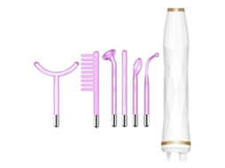 Varinha De Alta Frequência Máquina De Dispositivo Facial De Alta Frequência Com Tubos Branco Bestvite