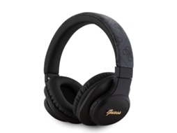Guess Auricular sem fios estéreo Bluetooth 5.3 modelo tom sobre tom Preto