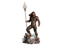 Figura em Escala de Arte Dc Comics Liga Da Justiça Aquaman Zack Snyder 77046 JUSTICE LEAGUE