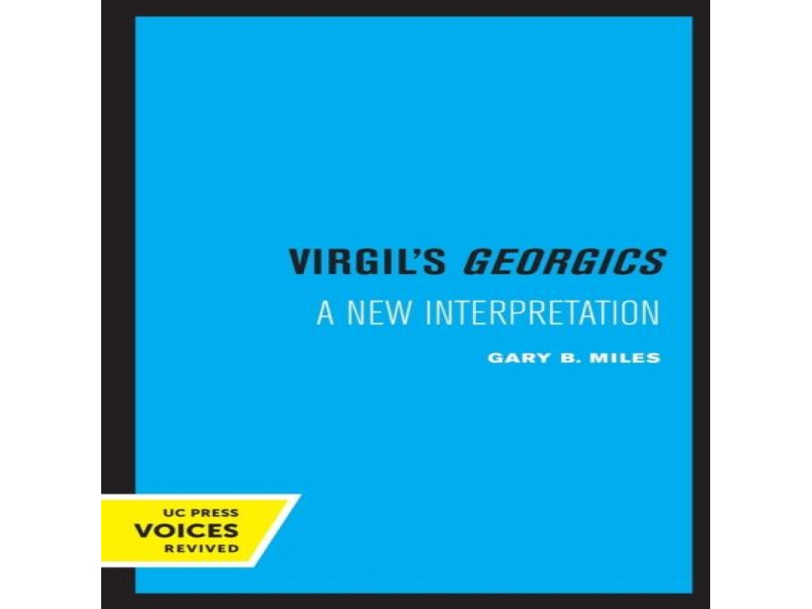 Livro Virgils Georgics de Gary B Miles (Inglês)