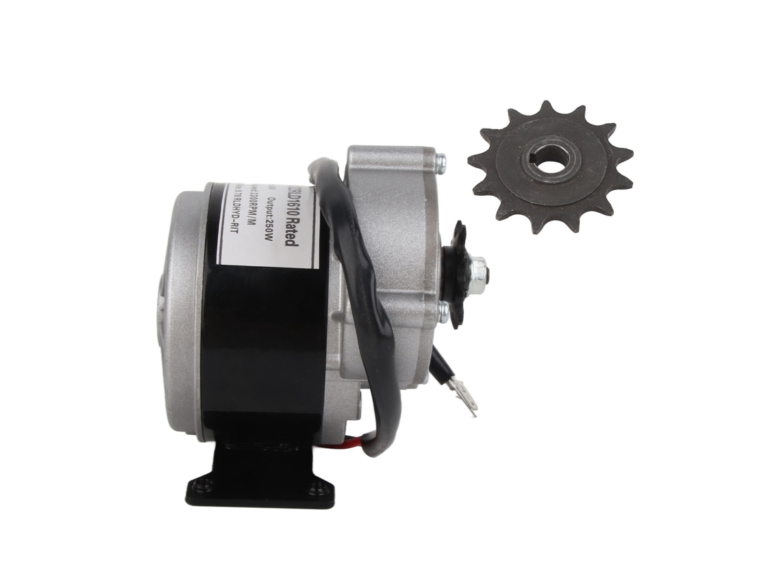 2026altiro-motor Eléctrico De Reducción De Marchas 24v 250w Con Piñón De 13 Dientes Para Bicicletas Eléctricas, Motos Y Patinetes