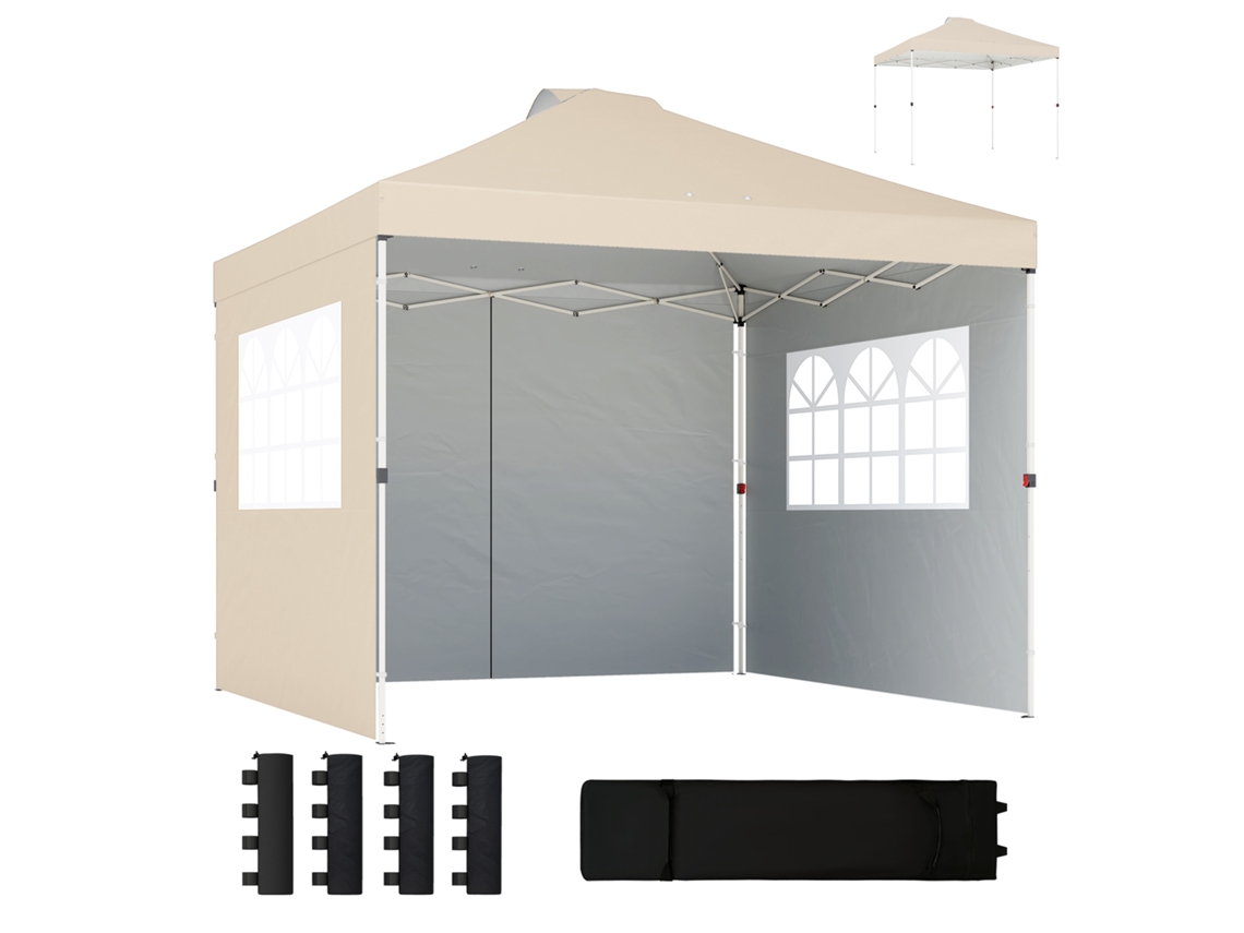 Toldo Retrátil com Braço Articulado 395x245 cm ZACHARY