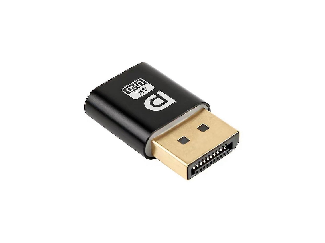 Adaptador De Vídeo Virtual Displayport 4k Com Interface Dp Virtual, Para Emulador De Tela Plana Phantom Emulator V Para Gráficos De Pc.