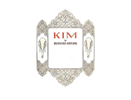 Livro Kim de Rudyard Kipling (Inglês - Capa Dura)