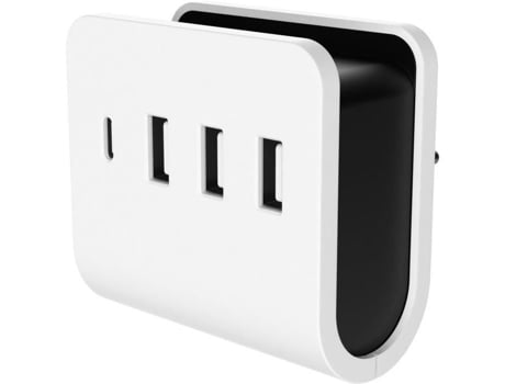 Carregador de parede USB Gao de 4 portas, carregamento rápido (3 USB A, 1 USB C)