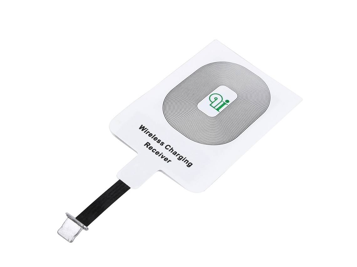 Bobina de carregamento sem fio compatível com Qi e vários modelos de iPhone