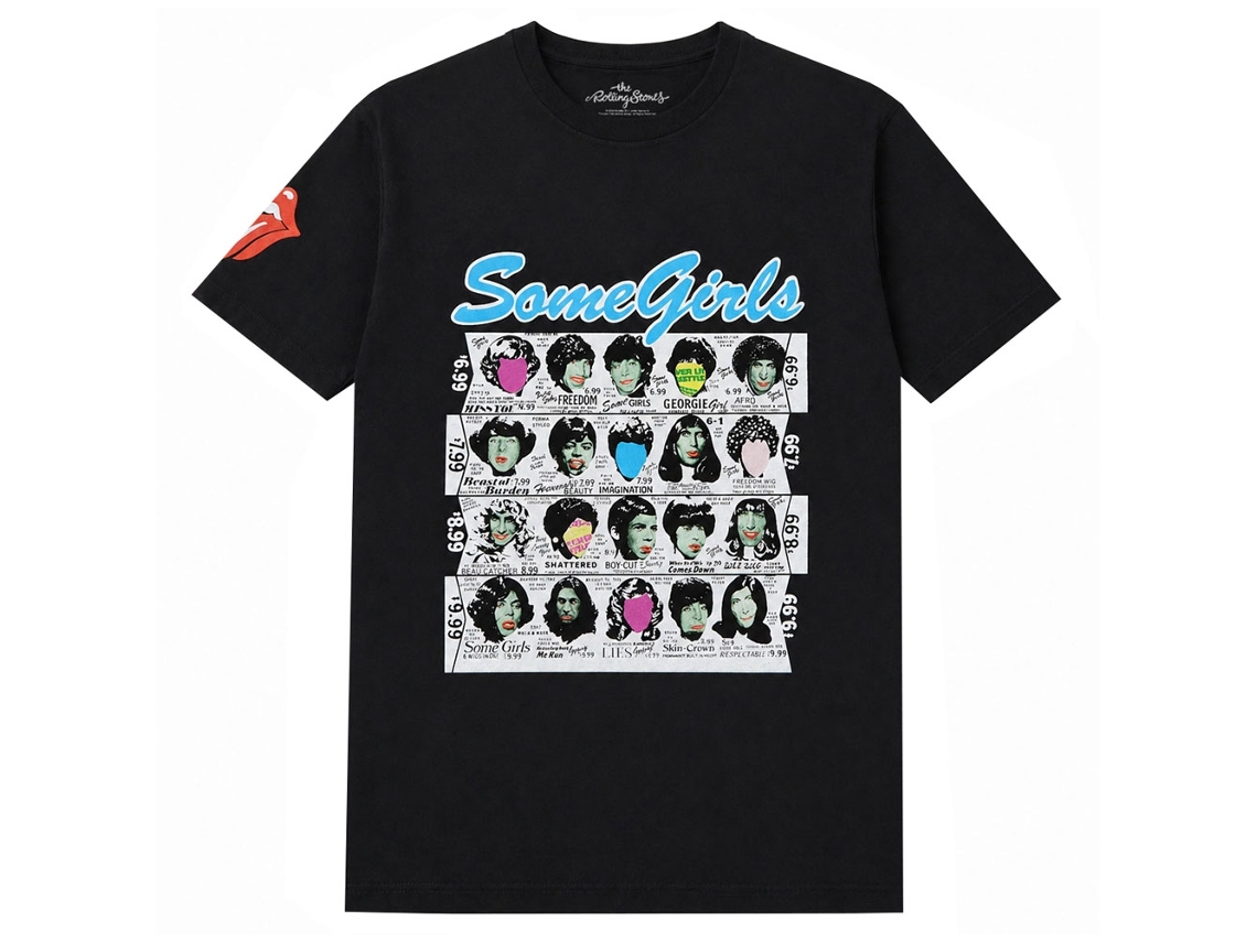 The Rolling Stones Some Girls Album T-shirt Unisex Adults Size:xl