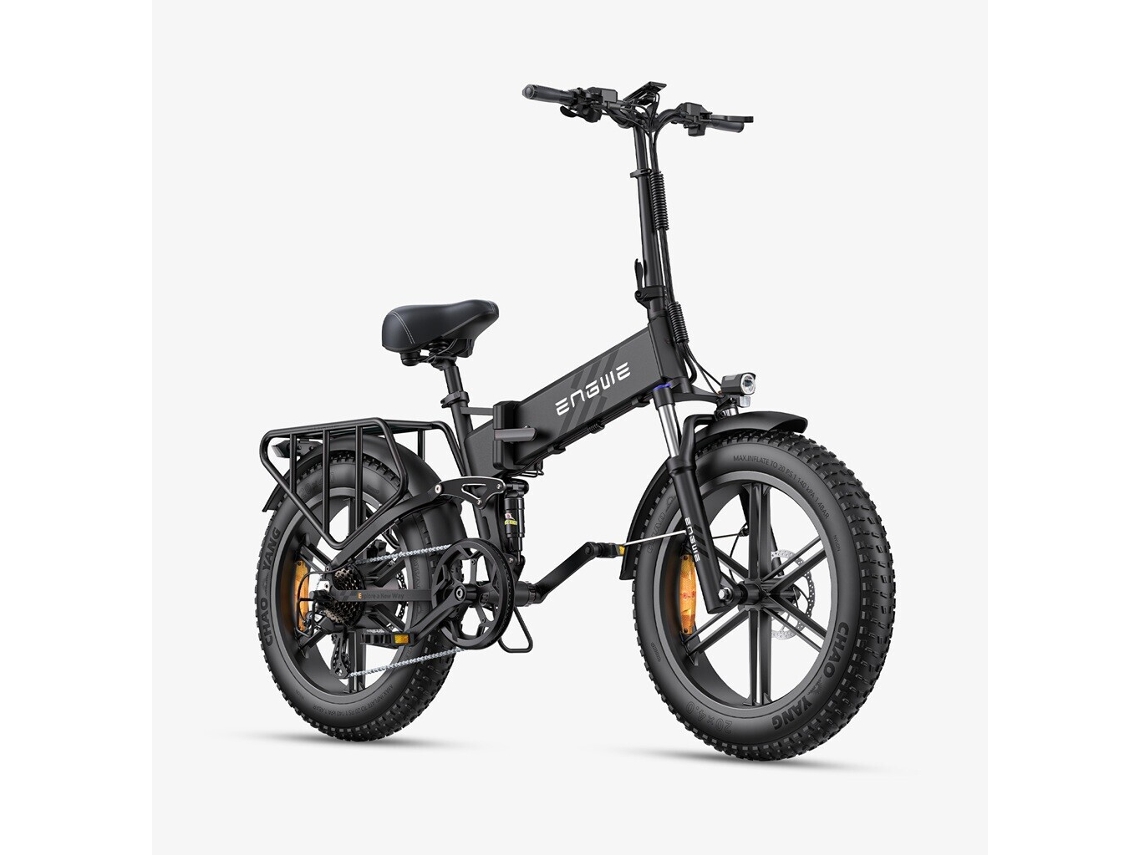Engwe Engine Pro 2.0 Bicicleta Elétrica Com Motor De 250 W, Bateria 52v16ah, Autonomia Até 110km E Rodas De 20*4.0 Polegadas, Estrutura Dobrável E...