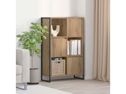 Vidaxl Gabinete De Livros 68 X 30 X 108,5 Cm Madeira Processada