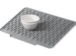 Tapete de Silicone para Secar Louça – Bancada de Cozinha com Base Antiderrapante | Dreno de Água Pratos, Tigelas, Talheres
