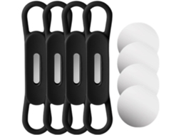 Conjunto de 4 Suportes Magnéticos para Computador, Geladeira, Quadro Branco, Suporte para Computador em Silicone E